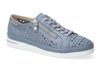 chaussure mephisto lacets june perf bleu ciel